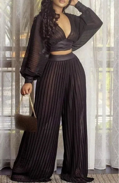 Pleated up!